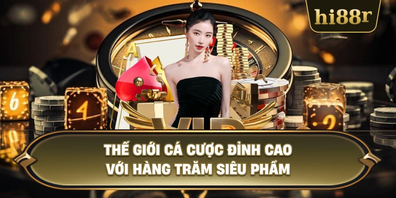 Thế Giới Cá Cược Đỉnh Cao Với Hàng Trăm Siêu Phẩm