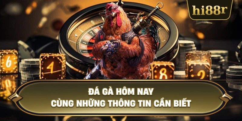 Đá Gà Hôm Nay Cùng Những Thông Tin Cần Biết