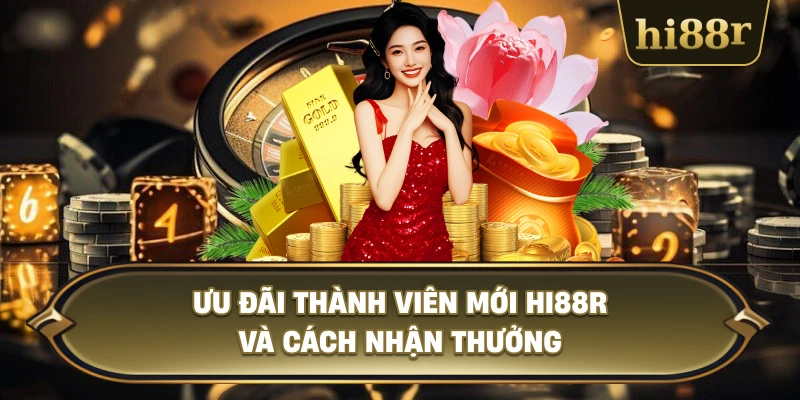 Ưu Đãi Thành Viên Mới Hi88R Và Cách Nhận Thưởng